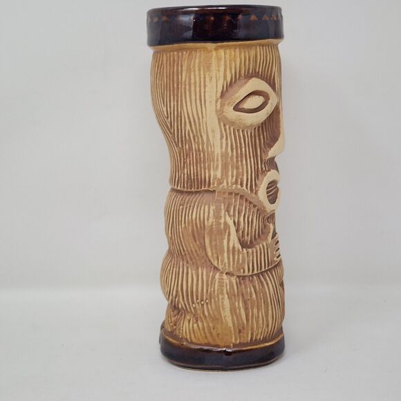 Tiki Mug Bar Cup Vase PMP Paul Marshall Ceramic Hawaiian Classic Art - Picture 6 of 8